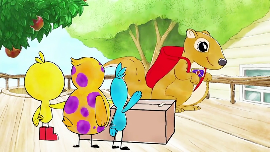 کارتون جیک جیکی ها Chirp - فصل 1 قسمت 9 - شهاب سنگ کوچولو